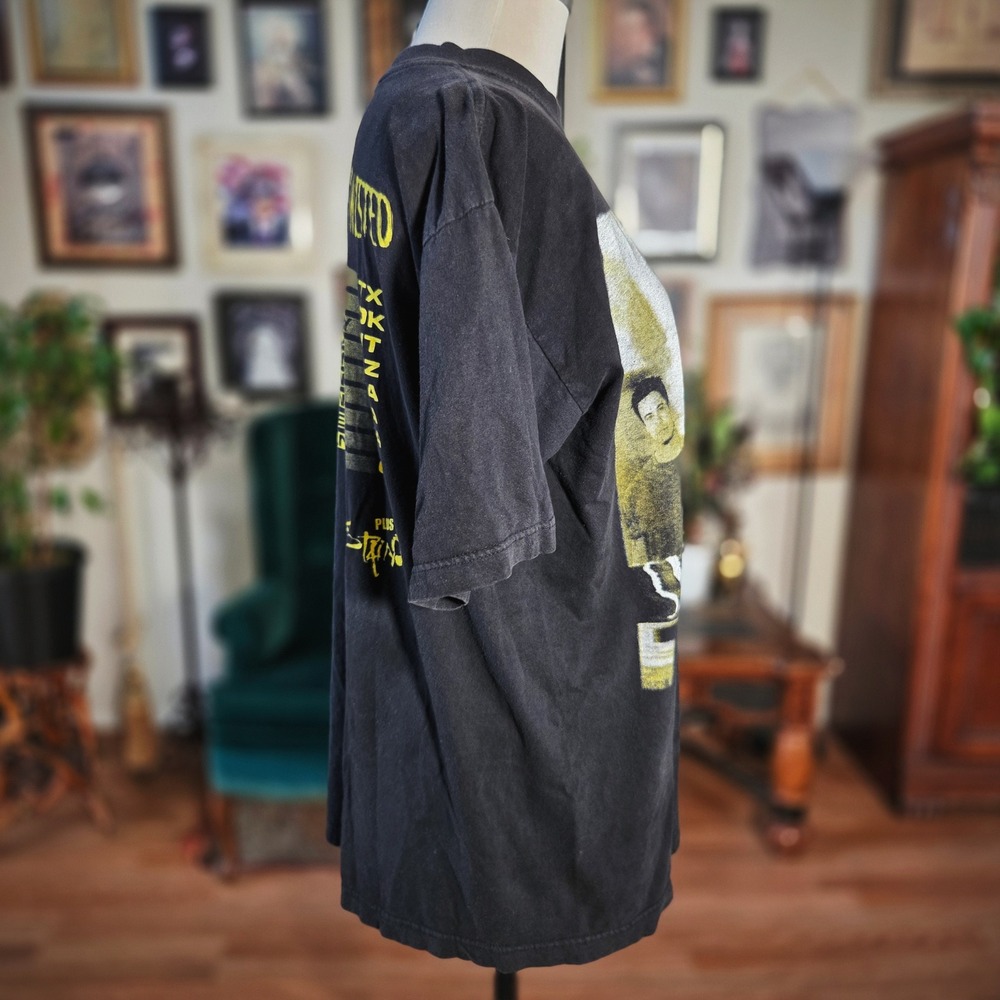 Korn Sick and Twisted Shirt Vintage Y2K Tour Band Tee Faded Nu-Metal Graphic L - Picture 3 of 7